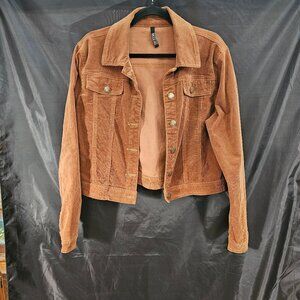 American Bazi copper corduroy jacket. Size 1X